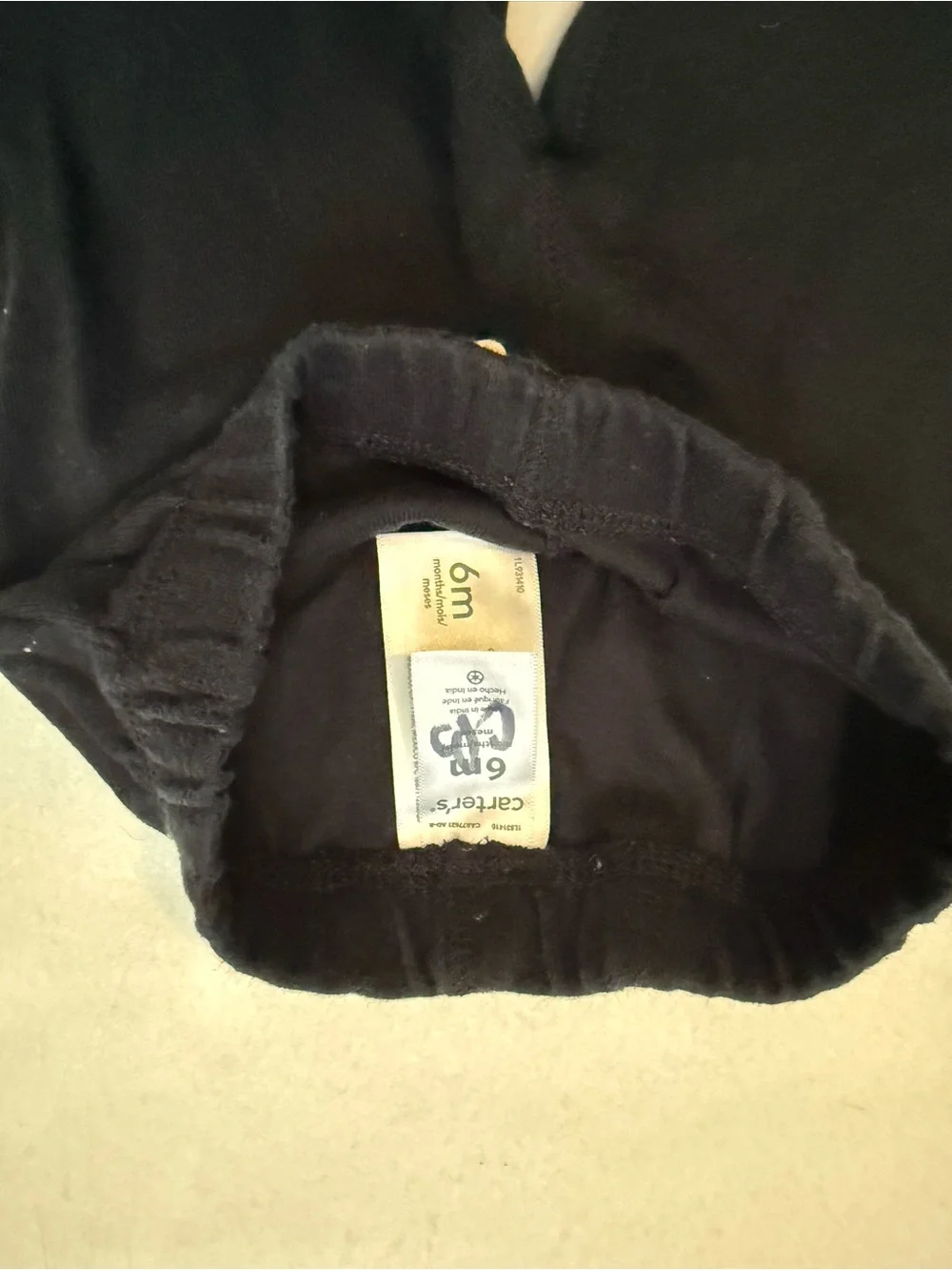 Carter's Black & Gray Toddler Jogger Pants